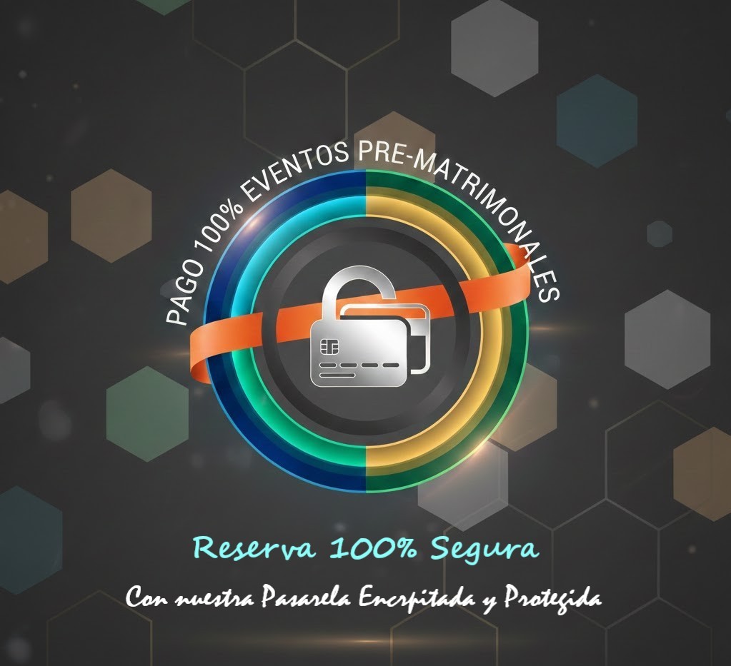 Pasarela de pago segura y encriptada para la reserva de eventos pre-matrimoniales y despedidas en Galicia