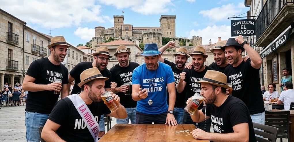 Yincana de cañas en Verín