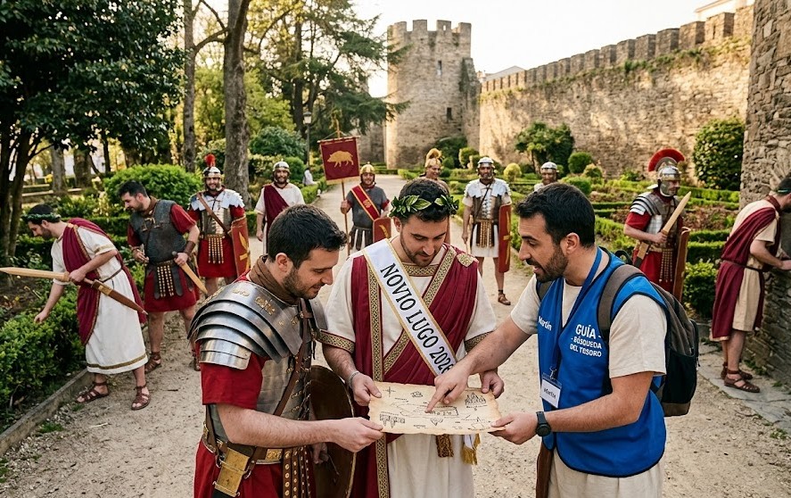 Búsqueda del tesoro romano Lugo