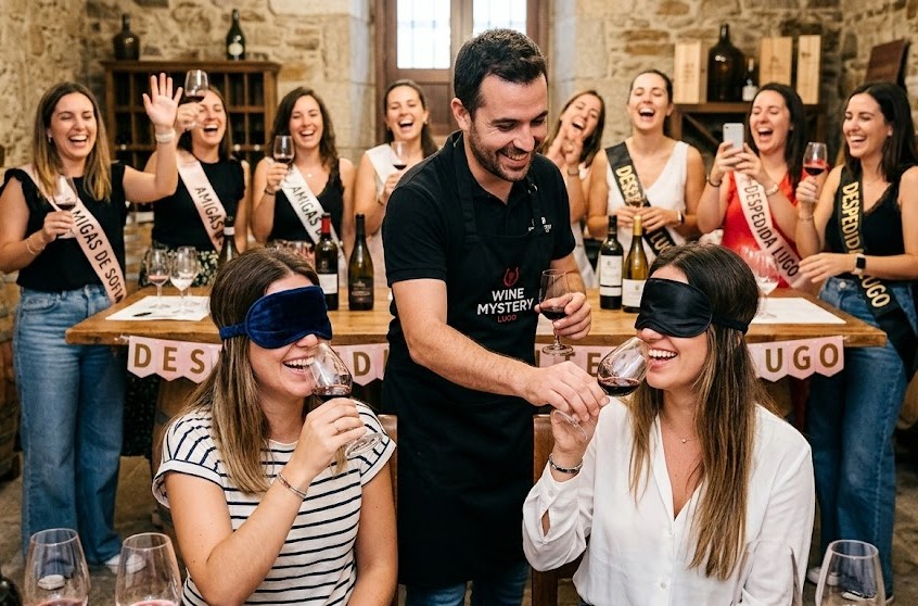 Cata a ciegas en Lugo para despedidas