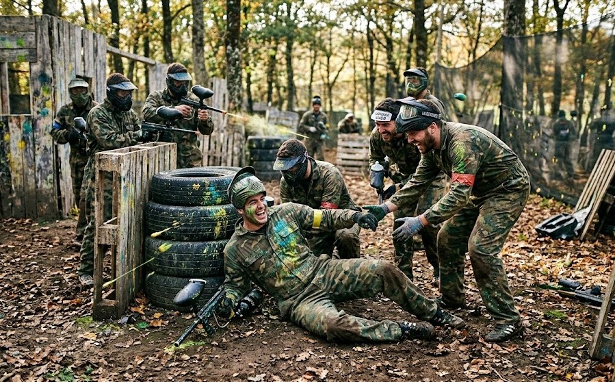 Paintball 500 para despedidas en Lugo