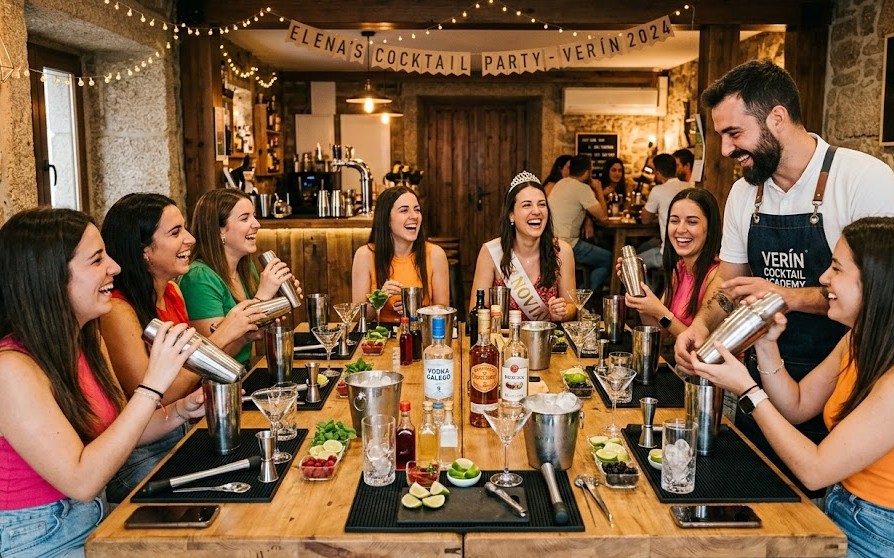 Taller de coctelería premium en Verín