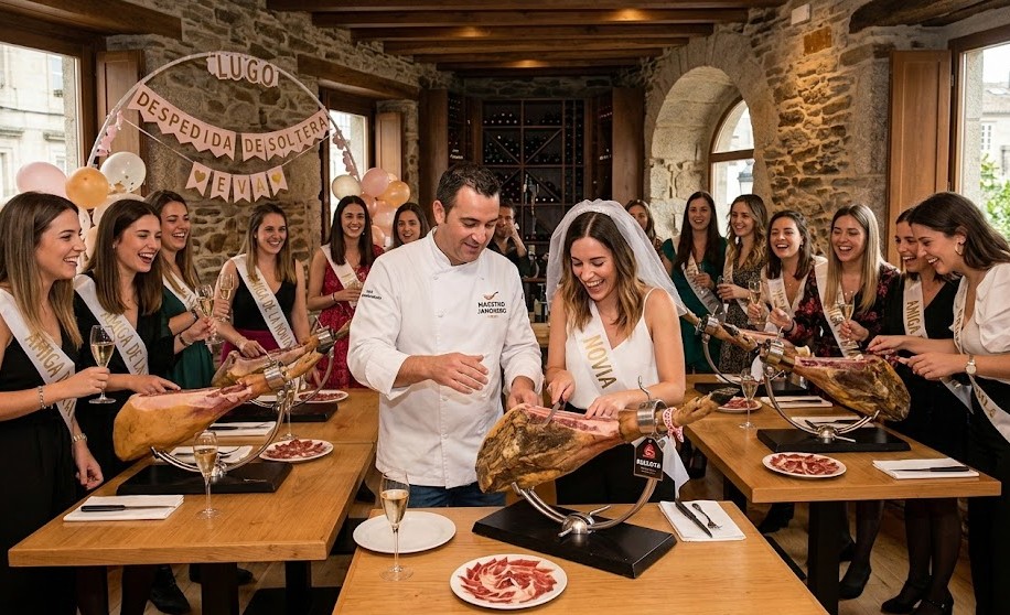Taller jamón Lugo